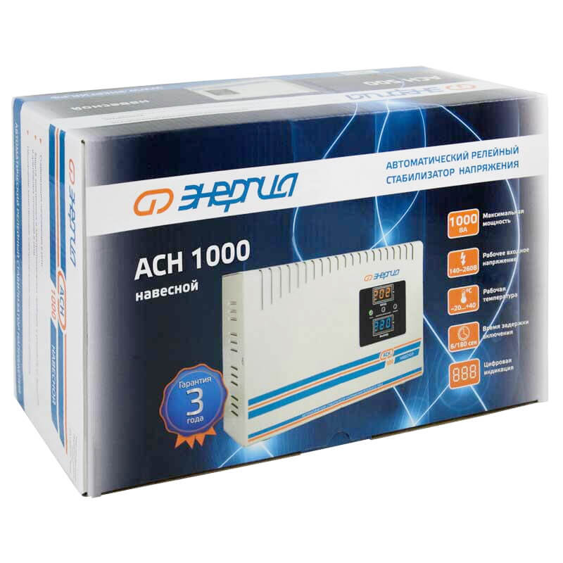 Стабилизатор напряжения Энергия АСН-1000(Н). Фото 5