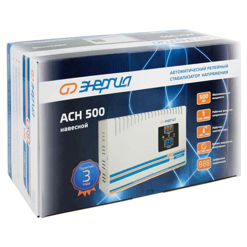 Стабилизатор напряжения Энергия АСН-500(Н). Фото 5
